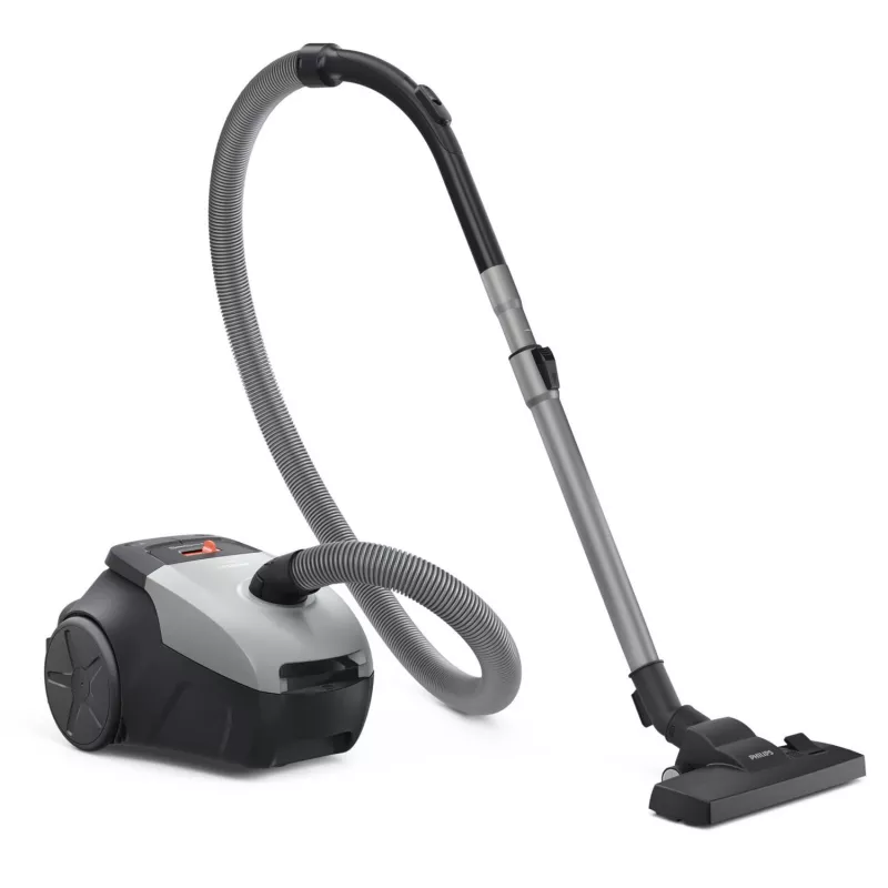 Cilindrinis dulkių siurblys Philips XD2142/12 — 850 W, 3 L dulkių maišelis, HEPA filtras, sausas valymas