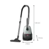 Cilindrinis dulkių siurblys Philips XD2142/12 — 850 W, 3 L dulkių maišelis, HEPA filtras, sausas valymas