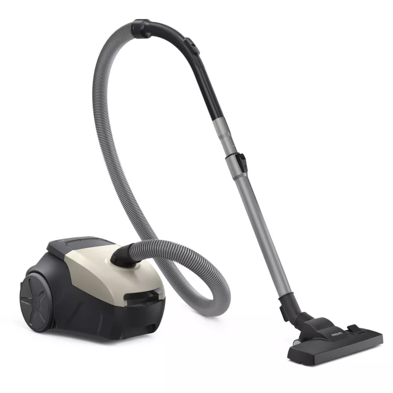 Dulkių siurblys | PHILIPS | Įėjimo galia 800 W | Dulkių talpa 3 L | Cilindrinis siurblys | Valymo tipas Sausas | Dulkių talpykla Dulkių maišelis | Spalva Juoda/Smėlinė | XD1101/10