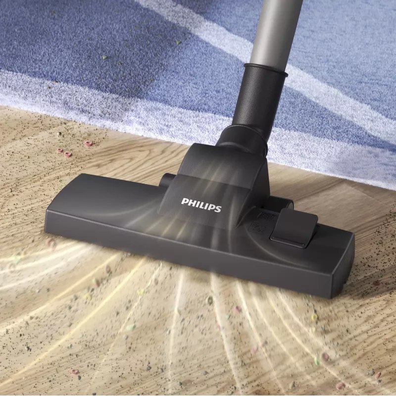Dulkių siurblys | PHILIPS | Įėjimo galia 800 W | Dulkių talpa 3 L | Cilindrinis siurblys | Valymo tipas Sausas | Dulkių talpykla Dulkių maišelis | Spalva Juoda/Smėlinė | XD1101/10