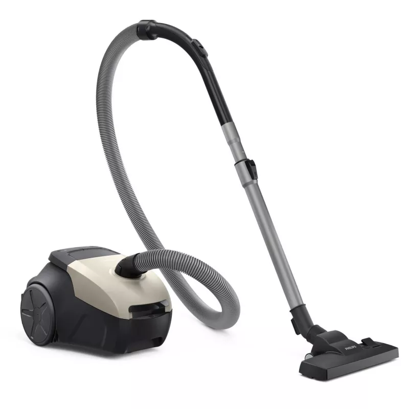 Dulkių siurblys | PHILIPS | Įėjimo galia 800 W | Dulkių talpa 3 L | Cilindrinis siurblys | Valymo tipas Sausas | Dulkių talpykla Dulkių maišelis | Spalva Juoda/Smėlinė | XD1101/10