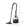 Dulkių siurblys | PHILIPS | Įėjimo galia 800 W | Dulkių talpa 3 L | Cilindrinis siurblys | Valymo tipas Sausas | Dulkių talpykla Dulkių maišelis | Spalva Juoda/Smėlinė | XD1101/10