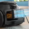 Dulkių siurblys | PHILIPS | Įėjimo galia 800 W | Dulkių talpa 3 L | Cilindrinis siurblys | Valymo tipas Sausas | Dulkių talpykla Dulkių maišelis | Spalva Juoda/Smėlinė | XD1101/10