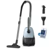 Cilindrinis dulkių siurblys Philips 2000 series XD1142/10 — 800 W, 3 L dulkių maišelis, HEPA filtras, sausas valymas
