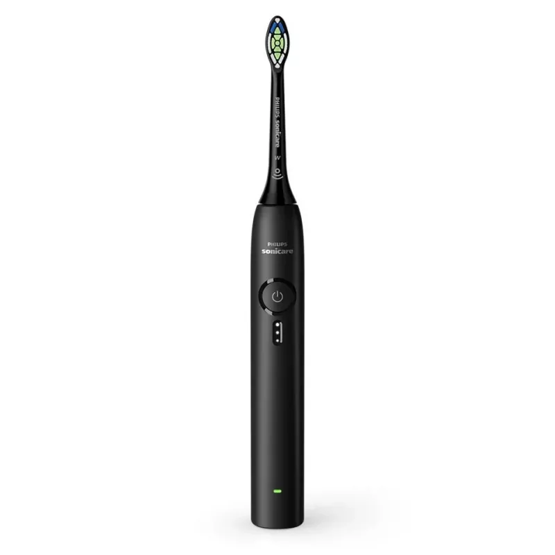Įkraunamas garsinis dantų šepetėlis Philips 3100 serija HX4033/32 — ličio jonų baterija, 1 rankena, 1 šepetėlio galvutė, Daily Care režimas, juodas