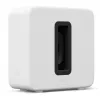 Aktyvus žemų dažnių garsiakalbis Sonos Sub 4 — D klasės stiprintuvas, kintamoji srovė 110–240 V, 40,2×15,8×38,9 cm, juoda arba balta
