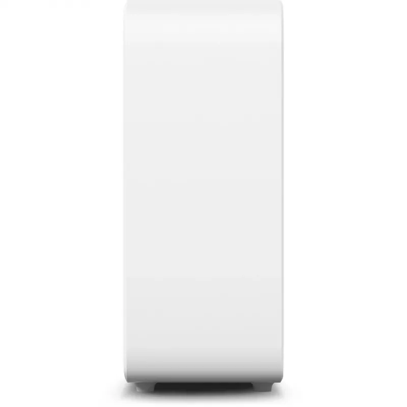 Aktyvus žemų dažnių garsiakalbis Sonos Sub 4 — D klasės stiprintuvas, kintamoji srovė 110–240 V, 40,2×15,8×38,9 cm, juoda arba balta