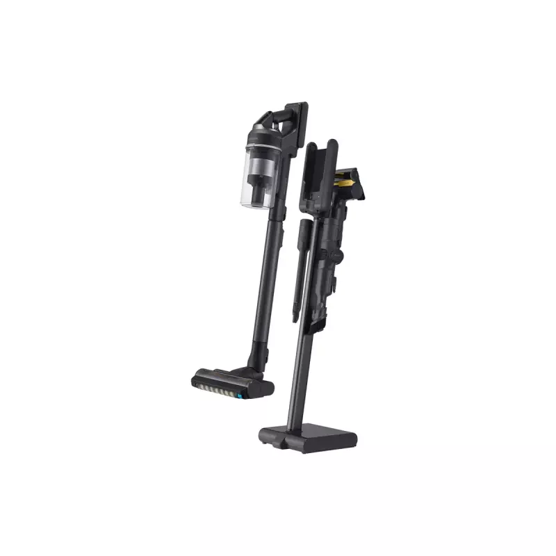 Stick vacuum Samsung VS20C9554TK — Baterija, ličio jonų, 580 W, be maišelio 0,8 l, cikloninis, juodas