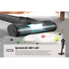 Stick vacuum Samsung VS20C9554TK — Baterija, ličio jonų, 580 W, be maišelio 0,8 l, cikloninis, juodas