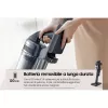 Stick vacuum Samsung VS20C9554TK — Baterija, ličio jonų, 580 W, be maišelio 0,8 l, cikloninis, juodas