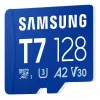 MicroSDXC atminties kortelė Samsung T7 128 GB UHS-I U3 V30 170 MB/s Mėlyna