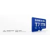 MicroSDXC atminties kortelė Samsung T7 128 GB UHS-I U3 V30 170 MB/s Mėlyna