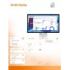 Monitorius Apple Studio Display (standartinis stiklas) su pakreipiamu ir aukščio reguliavimo stovu