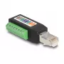 DeLOCK RJ45 kištuko Cat.5e prie gnybtų bloko adapteris 90° kampuotas