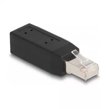 DeLOCK RJ45 kištuko Cat.5e prie gnybtų bloko adapteris 90° kampuotas