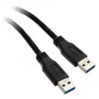 USB 3.2 Gen.1 laidas A tipo kištukas / A tipo kištukas InLine 35215 juodas 1,5 m
