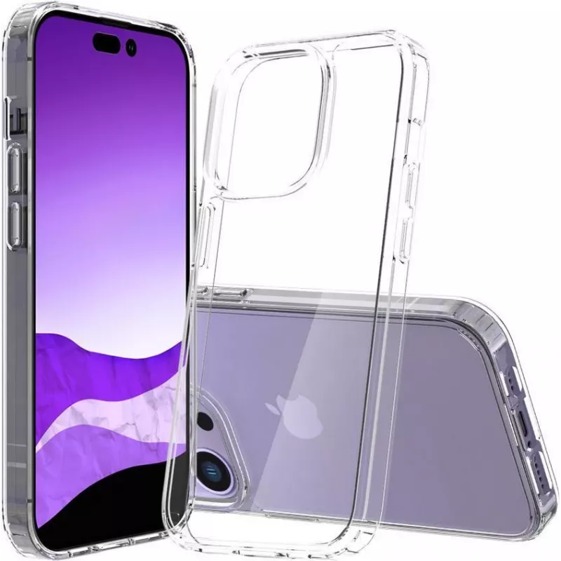 Dėklas JT BERLIN Pankow Clear iPhone 14 Pro permatomas 15,5 cm