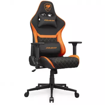 Universali žaidimų kėdė COUGAR Gaming Armor One V2 F Apmušta paminkštinta sėdynė Juoda Oranžinė