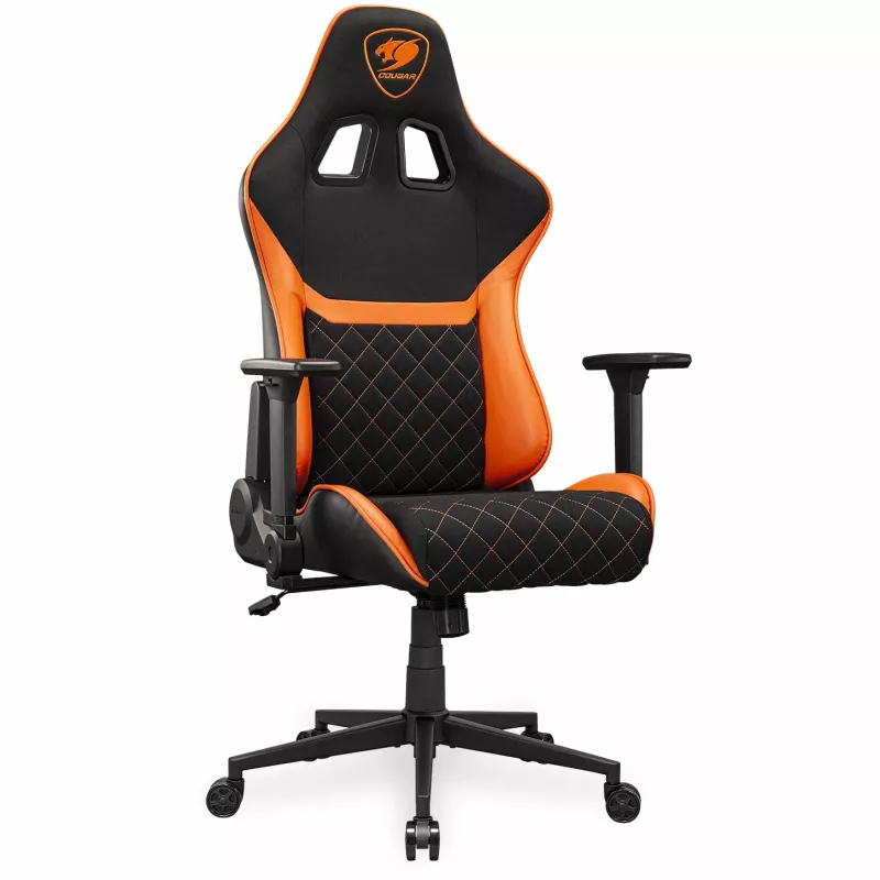 Universali žaidimų kėdė COUGAR Gaming Armor One V2 F Apmušta paminkštinta sėdynė Juoda Oranžinė