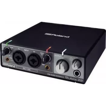 Roland Rubix22 - Desktop - Juoda - USB - 24-bit/192kHz - 44.1,48,96,192 kHz - USB (417431A99)