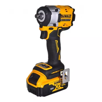 DeWALT 1/2 colio 18 V, 5 Ah smūginis veržliaraktis, euro kištukas