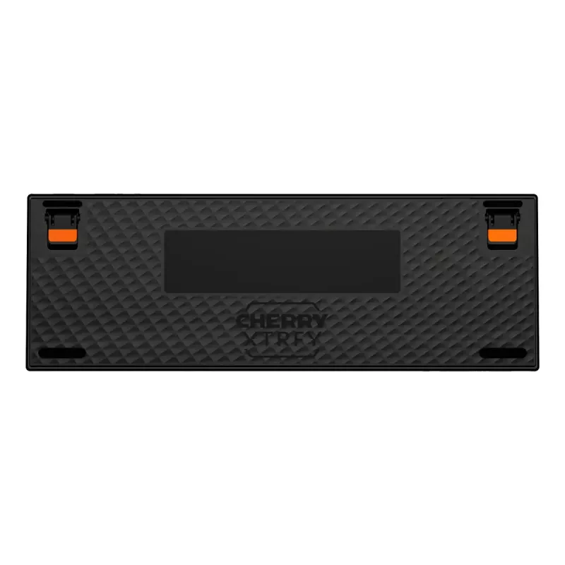 Mechaninė žaidimų klaviatūra Cherry K5 Pro TMR Compact 65% QWERTY Nordic laidinė USB RGB juoda/oranžinė