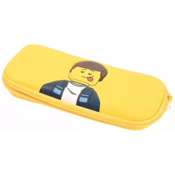 Accessories 100698 geltonas mokyklinis penalas