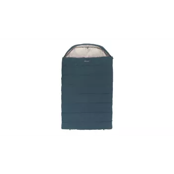 Dvivietis miegmaišis Outwell Campion Lux Double 195 cm, kairysis užtrauktukas, tamsiai mėlynas