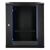 Extralink Lite 12U 530X400 SIENINIS stovo spinta juoda su lentyna