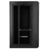 Extralink Lite 12U 530X400 SIENINIS stovo spinta juoda su lentyna