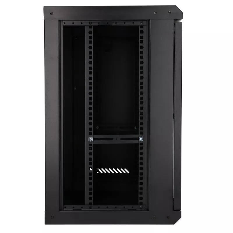 Extralink Lite 12U 530X400 SIENINIS stovo spinta juoda su lentyna