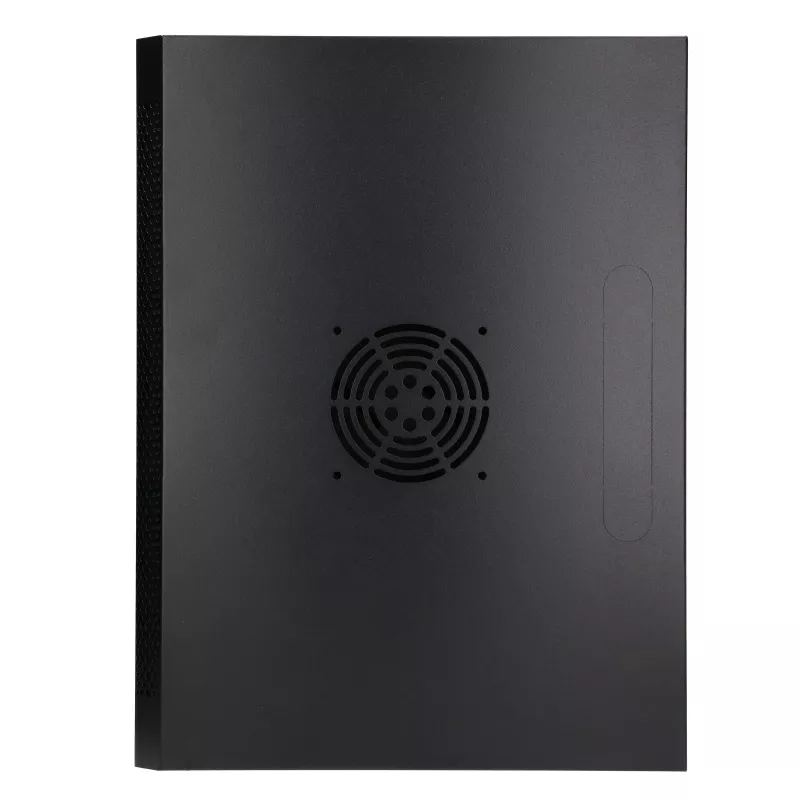 Extralink Lite 12U 530X400 SIENINIS stovo spinta juoda su lentyna