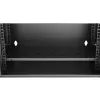 Extralink Lite 12U 530X400 SIENINIS stovo spinta juoda su lentyna