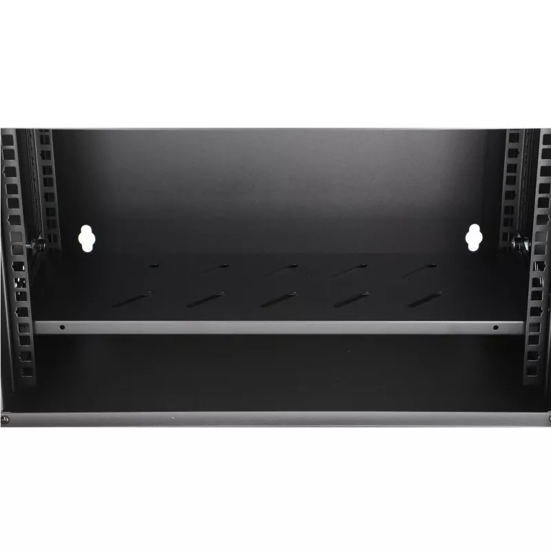 Extralink Lite 12U 530X400 SIENINIS stovo spinta juoda su lentyna