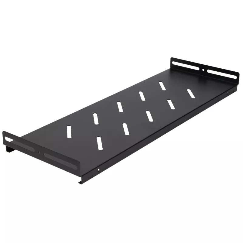 Extralink Lite 12U 530X400 SIENINIS stovo spinta juoda su lentyna