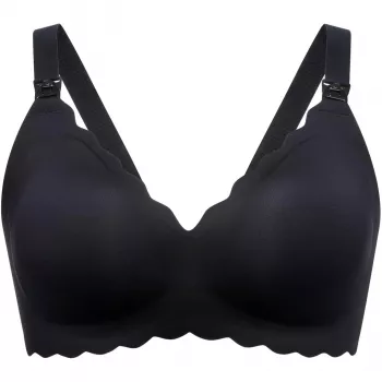 Momcozy YN46 besiūlė atraminė gėlėta maitinimo liemenėlė juoda L