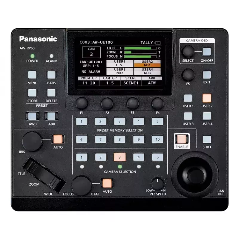 Laidinis kameros nuotolinio valdymo pultas Panasonic AW-RP60GJ