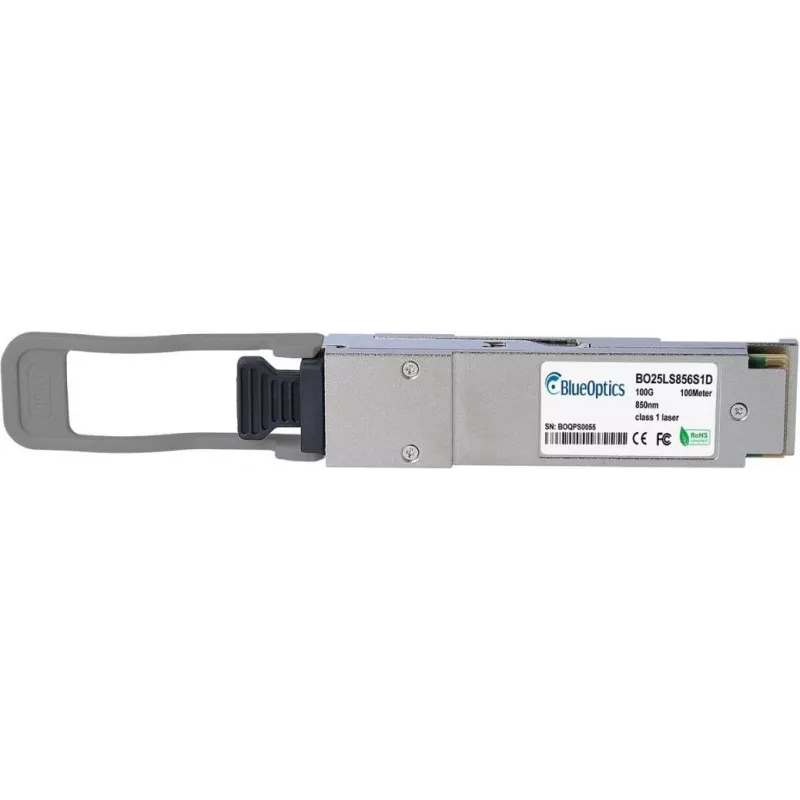 BlueOptics QSFP28 siųstuvas-imtuvas R0R40A-BO 100GBASE-SWDM4 LC-Duplex daugiamodė skaidula 850nm 100m DDM/DOM
