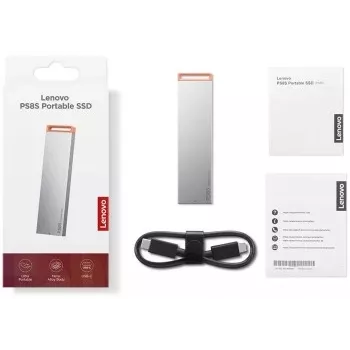 Išorinis kietojo kūno diskas Lenovo 4XB1T88412 1 TB USB Type-C 3.2 Gen 2 (Pilkas)
