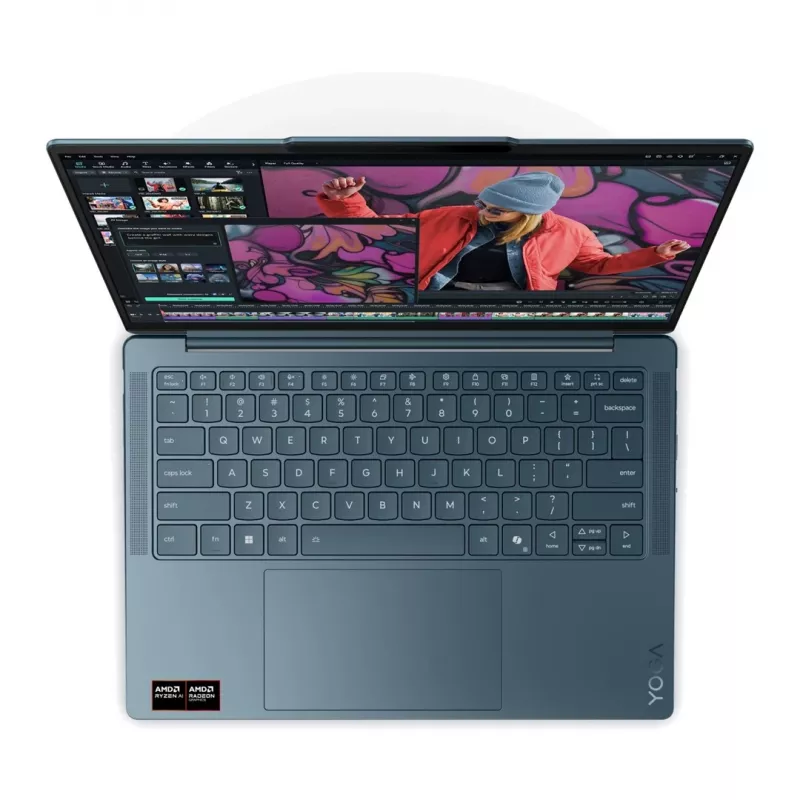 Nešiojamas kompiuteris Lenovo YOGA plonas 7 14 – Ryzen AI 5 340, 14 colių WUXGA OLED, 16 GB RAM, 512 GB SSD, Windows 11 Home