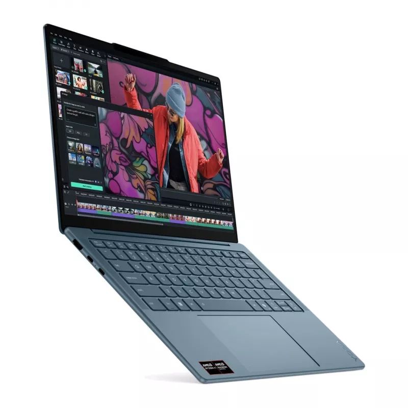 Nešiojamas kompiuteris Lenovo YOGA plonas 7 14 – Ryzen AI 5 340, 14 colių WUXGA OLED, 16 GB RAM, 512 GB SSD, Windows 11 Home