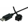 Mini DisplayPort lizdas Bachmann 917.214 juodas