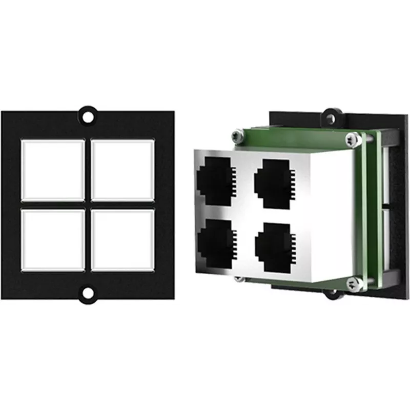Bachmann Frame 4xbutton 4xRJ11 (917.198)