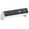 Bachmann DESK2 2xUK 1xUSB A&C 22W 0,2m (902.944)