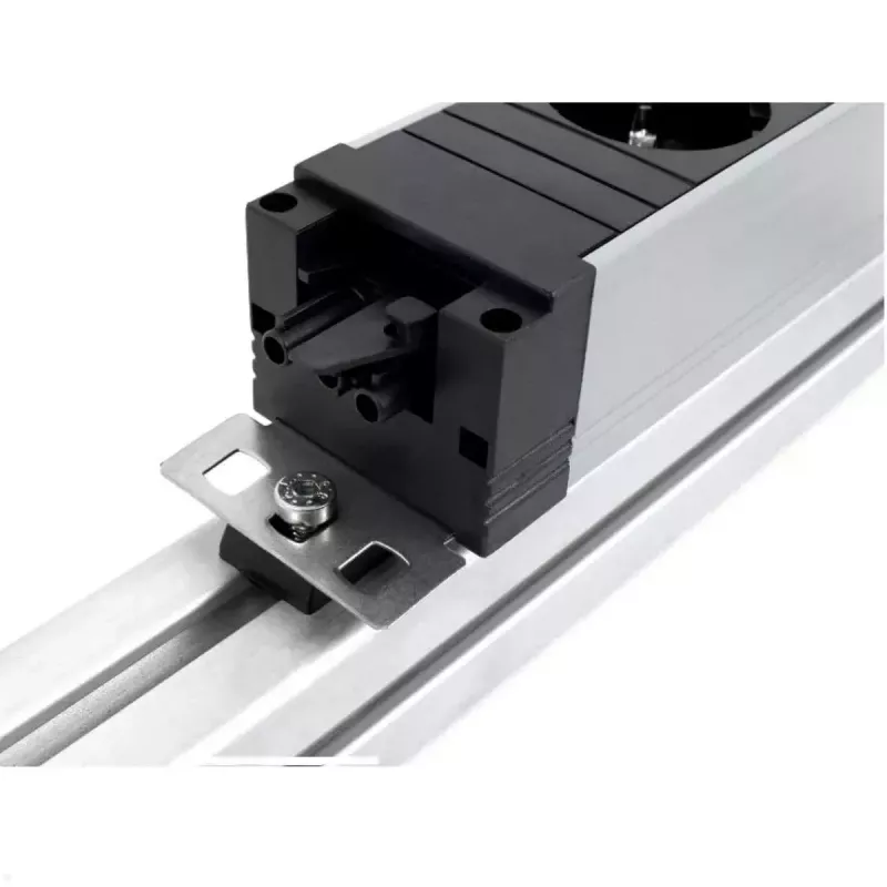 Maitinimo lizdas Bachmann STEP ALU 1x USB 1x nestandartinis modulis 2x maitinimo lizdas