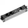 Maitinimo lizdas Bachmann STEP ALU 1x USB 1x nestandartinis modulis 2x maitinimo lizdas
