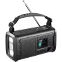 Sandberg Survivor DAB+ Radio All-in-1 20000 mAh išorinė baterija juoda