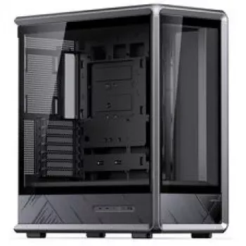 Jonsbo D401 PC korpusas, Midi Tower, ATX, grūdintas stiklas - juoda