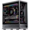 Jonsbo D401 PC korpusas, Midi Tower, ATX, grūdintas stiklas - juoda
