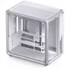Jonsbo X400 PC korpusas, Midi Tower, ATX, grūdintas stiklas - balta
